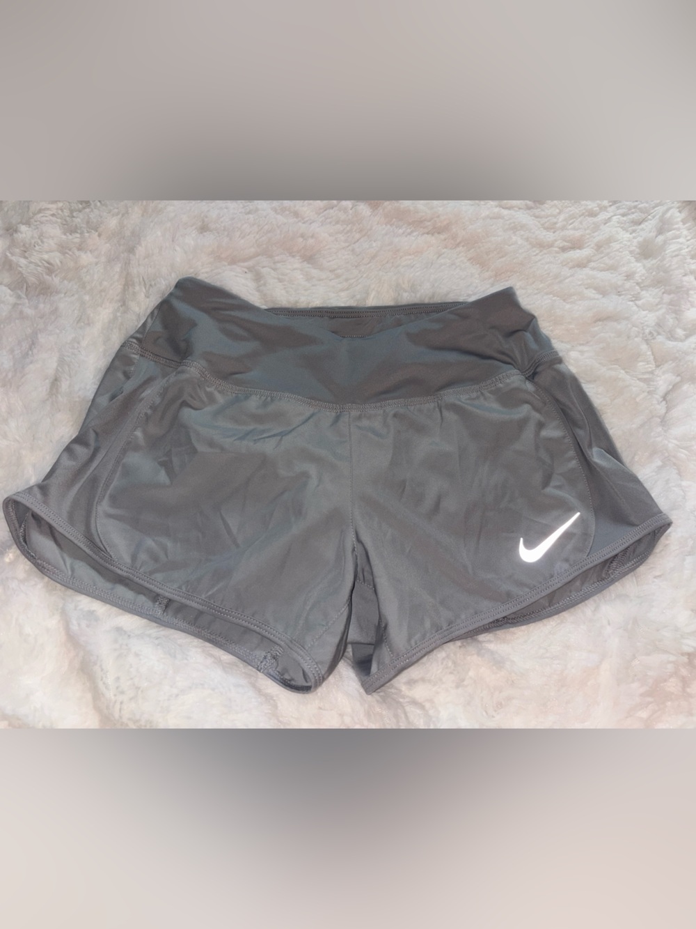 Nike Women's Grey Athletic Shorts